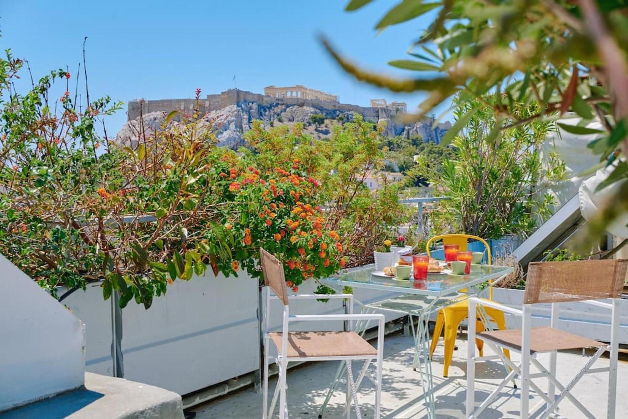 360 View In Roof Top Appartment With Patio Aten Exteriör bild